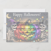 🎃🌈LGBT Gruselige Ehemänner Einladung (Rückseite)