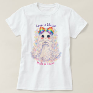 👻🌈LGBT Halloween Liebe ist Magie • Pride ist Mac T-Shirt
