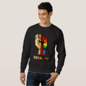 Lgbt Hand Equality Sweatshirt (Vorne ganz)