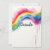 LGBT-Hochzeit Einladung (Rückseite)