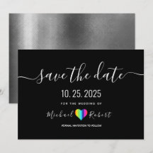 LGBT Hochzeit speichern