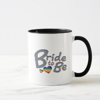 LGBT Hochzeits-Braut, zum lesbische Braut zu sein Tasse