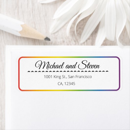 LGBT-Hochzeitslabel (Insitu)