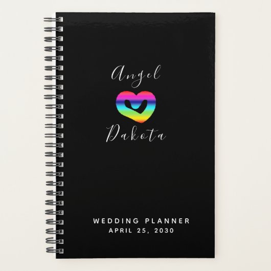 LGBT-Hochzeitsplaner Planer (Vorderseite)