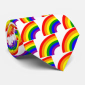 LGBT homosexueller zusammenpassender Paar-halber Krawatte (Gerollt)