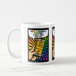 LGBT Hotline-Tasse Kaffeetasse