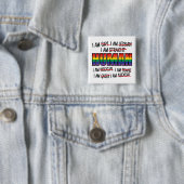 LGBT Ich bin schwul, ich bin menschlich Button (Beispiel)