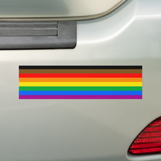 LGBT INKLUSIVE PRIDE (Farbenstolz) Autoaufkleber (Auf Auto)