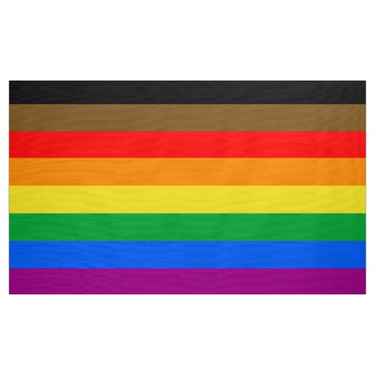 LGBT INKLUSIVE PRIDE (Farbenstolz) Stoff (Yard (91,4 cm))
