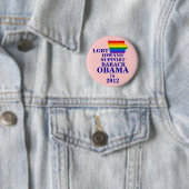 LGBT Iowans für Obama 2012 Button (Beispiel)