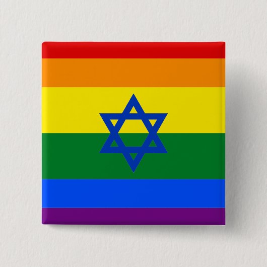 LGBT Israel Button (Vorderseite)