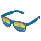 LGBT Israel Sonnenbrille (Schrägansicht)