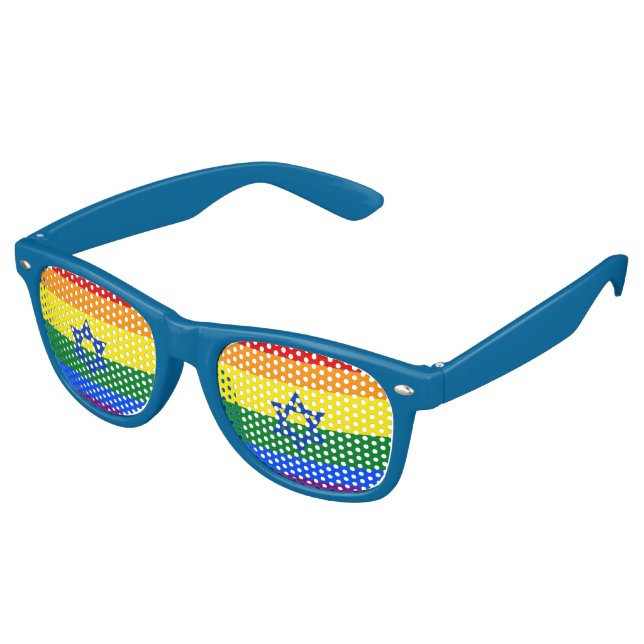 LGBT Israel Sonnenbrille (Schrägansicht)