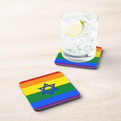 LGBT Israel Untersetzer (Rechte Seite)