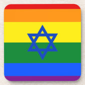 LGBT Israel Untersetzer (Vorderseite)