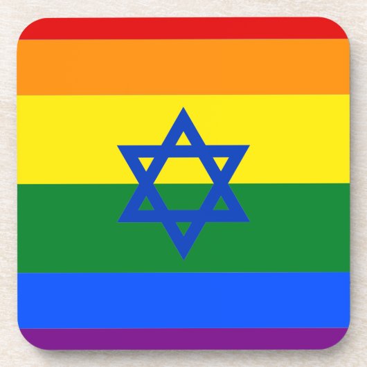 LGBT Israel Untersetzer (Vorderseite)