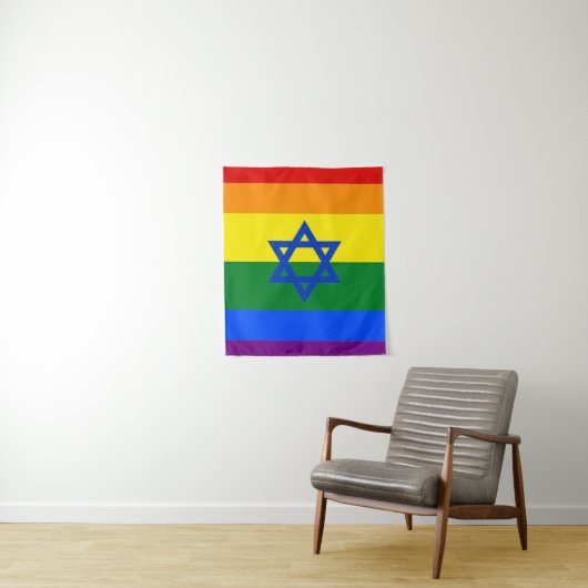 LGBT Israel Wandteppich (Beispiel)
