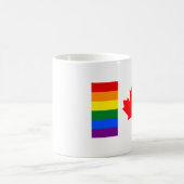 LGBT Kanada Kaffeetasse (Mittel)