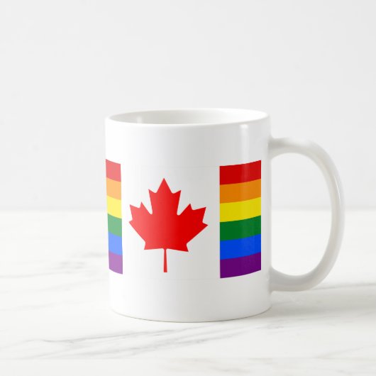 LGBT Kanada Kaffeetasse (Rechts)