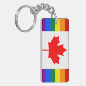 LGBT Kanada Schlüsselanhänger (Vorderseite links)