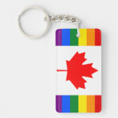 LGBT Kanada Schlüsselanhänger (Vorderseite)