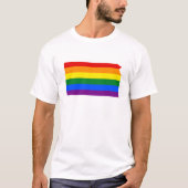 LGBT Kansas, T - Shirt der US-Staatsflagge (Vorderseite)