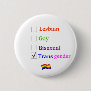 LGBT Karo-Knopf Button