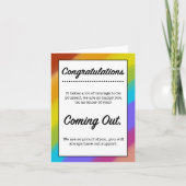 LGBT-Karte Karte (Vorderseite)