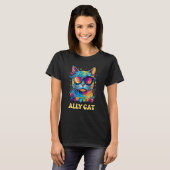 LGBT-Katzen sind nur schwule, schwule, schwule, sc T-Shirt (Vorne ganz)