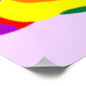 LGBT+-Katzenposter Poster (Ecke)