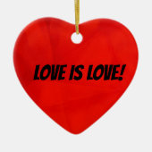 LGBT KERAMIK ORNAMENT (Vorne)