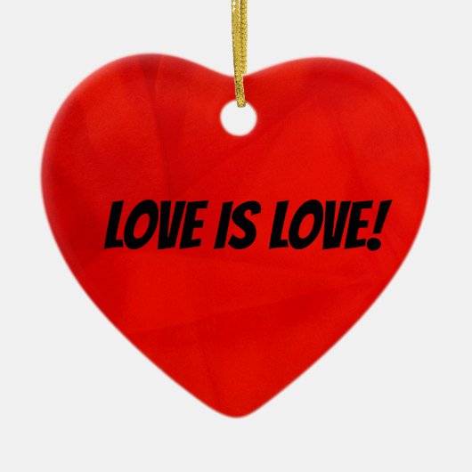 LGBT KERAMIK ORNAMENT (Vorne)