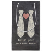 LGBT-Kopplung der Knot-Imitat-Halbpension Gay Wedd Kleine Geschenktüte (Vorderseite)