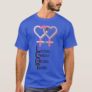 LGBT Lebt großartig als Freunde T-Shirt
