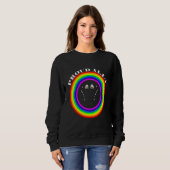 LGBT Lesbian Gay Bisexual Transgender Pride Queer Sweatshirt (Vorne ganz)