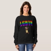 LGBT Lesbian Gay Bisexual Transgender Pride Queer Sweatshirt (Vorne ganz)