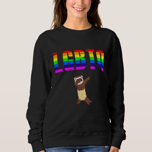 LGBT Lesbian Gay Bisexual Transgender Pride Queer  Sweatshirt (Vorderseite)