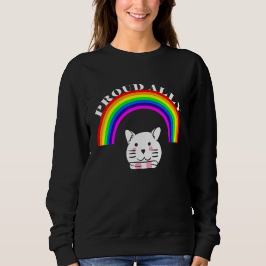 LGBT Lesbian Gay Bisexual Transgender Pride Queer  Sweatshirt (Vorderseite)
