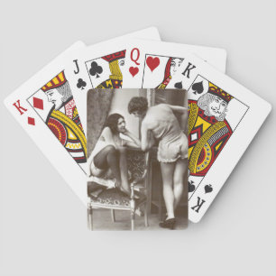 LGBT Lesbian Vintage Design Kartenspiel Spielkarten
