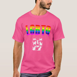 LGBT Lesbisch Gay Bisexuell Transgender Stolz Quee T-Shirt