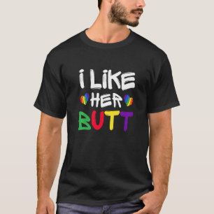 LGBT Lesbische Matching Paare Kompliment ich mag e T-Shirt