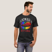 LGBT (Lesbischer Gay Pride Month Rainbow Flag) T-Shirt (Vorne ganz)