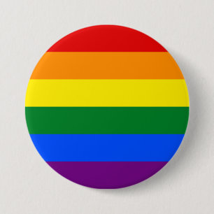 LGBT Lesbischer Gay Pride Rainbow Button