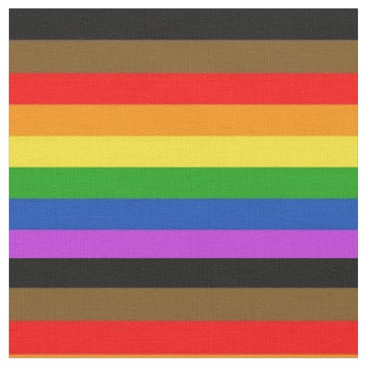 LGBT-Leute mit farbiger inklusiver Regenbogenflagg Stoff (Nahaufnahme)