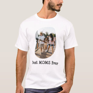 LGBT LGBTQ Beste Mamas je benutzerdefiniertes Foto T-Shirt