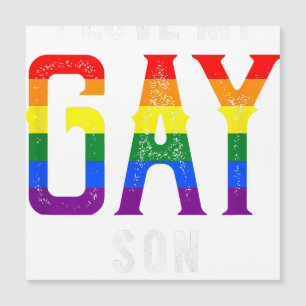 LGBT Liebe Gay Son - Gay Pride Outfit Gay Pride Pa Magnetkarte