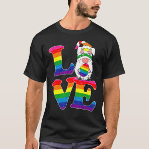 Lgbt Liebe Gnome Ostertag Couple Lesbian Gay Outfi T-Shirt