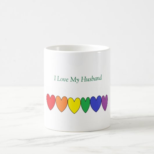 LGBT Liebe meine Ehemann-Tasse Kaffeetasse (Mittel)