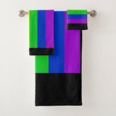 #LGBT #Liebe #pride #gay #lesbian #space #parade Badhandtuch Set (Insitu)