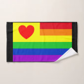 #LGBT #Liebe #pride #gay #lesbian #space #parade Badhandtuch Set (Handtuch)